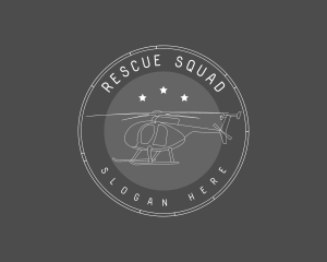 Helicopter Transport Flight logo design