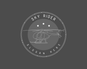 Helicopter - Helicopter Transport Flight logo design