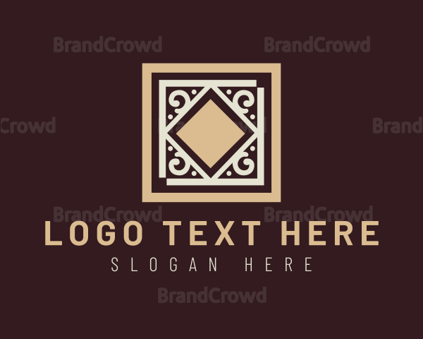 Ornate Tile Flooring Logo