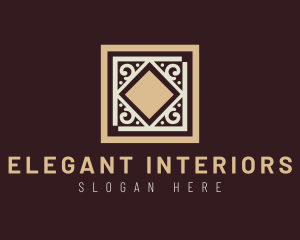 Ornate Tile Flooring logo design