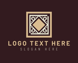 Ornate Tile Flooring Logo