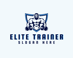 Trainer - Fitness Gym Trainer logo design