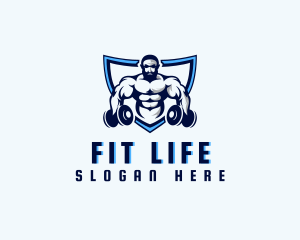 Fitness Gym Trainer logo design