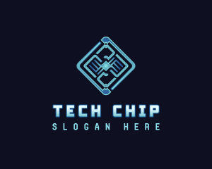 Microchip - Microchip Cyber Technology logo design