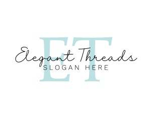 Elegant Fashion Boutique logo design