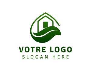 Nature Leaf Greenhouse logo design