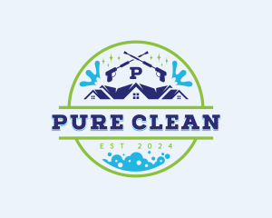 Pressure Wash Housekeeping logo design