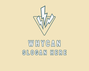 Natural Energy - Electric Lightning Bolt logo design