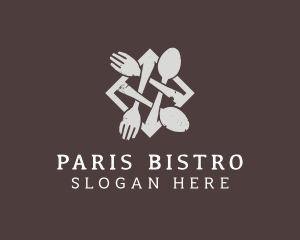 Dining Cutlery Restaurant logo design