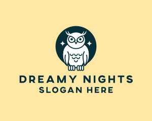 Night Owl Bird logo design