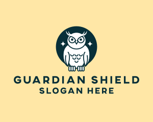 Guardian - Night Owl Bird logo design