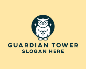 Night Owl Bird logo design