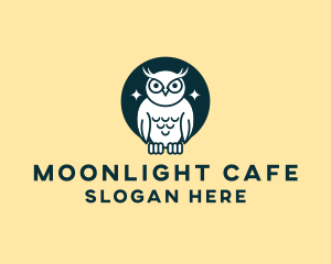 Night - Night Owl Bird logo design