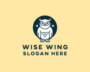 Night Owl Bird logo design