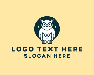 Wildlife - Night Owl Bird logo design