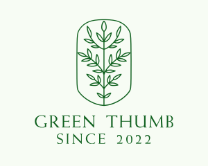 Gardener - Tree Plant Gardening logo design