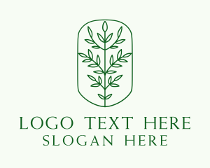 Tree Plant Gardening  Logo