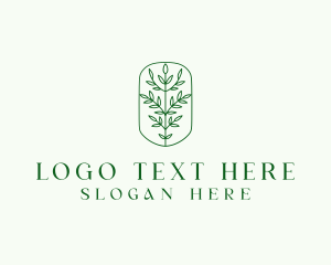 Tree Plant Gardening  logo design