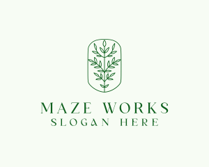 Tree Plant Gardening  logo design