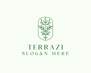 Tree Plant Gardening  logo design