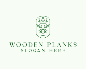 Tree Plant Gardening  logo design