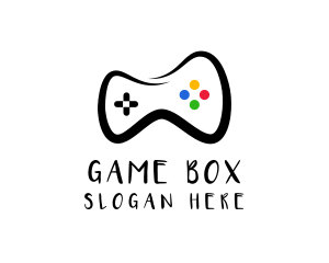 Xbox - Game Controller Console logo design