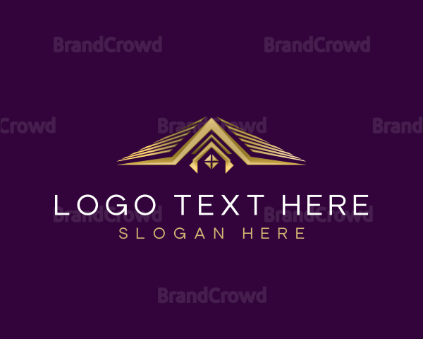 Roof Luxury Builder Logo