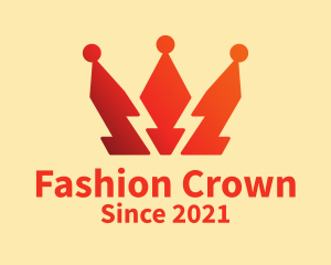 Electric Royal Crown  logo design