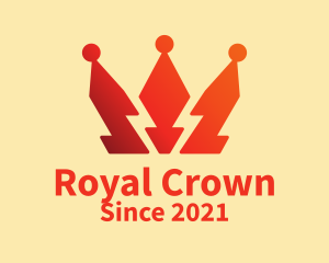 Electric Royal Crown  logo design