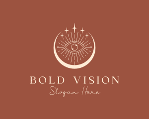 Bohemian Spiritual Eye logo design