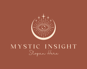 Bohemian Spiritual Eye logo design