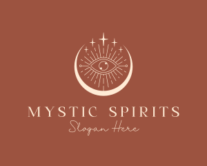 Bohemian Spiritual Eye logo design