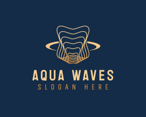 Waves - Science Tech Waves logo design