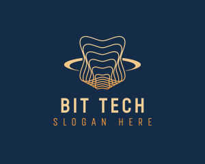 Science Tech Waves logo design