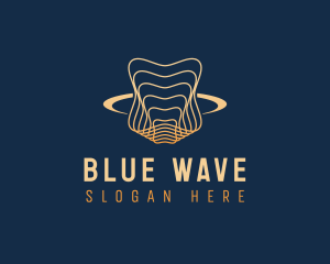 Science Tech Waves logo design