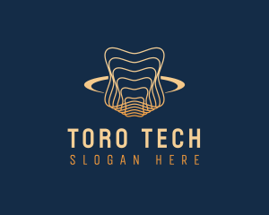 Science Tech Waves logo design