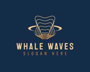 Science Tech Waves logo design