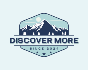 Explore - Mountain Alps Explorer logo design