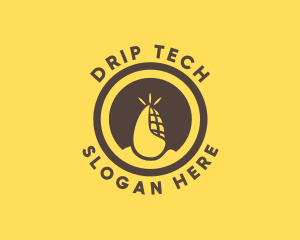 Pop Corn Crop logo design