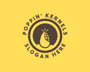 Popcorn - Pop Corn Crop logo design