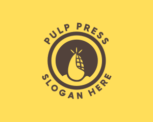 Pop Corn Crop logo design