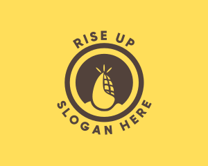 Pop Corn Crop logo design