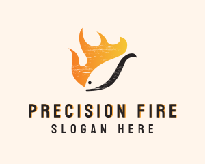 Fire Fish Restaurant logo design