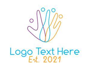 Organization - Happy Helping Hands logo design