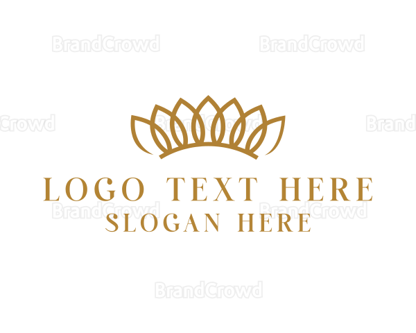 Petal Floral Crown Logo