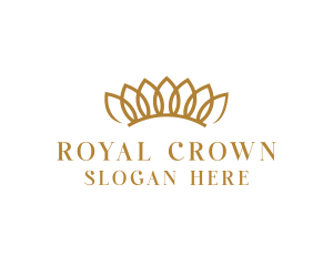 Petal Floral Crown logo design