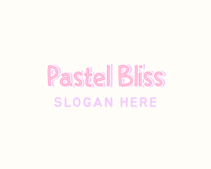 Pastel Fun Wordmark logo design