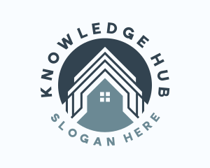 House Roofing Property Logo