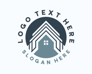 Realtor - House Roofing Property logo design