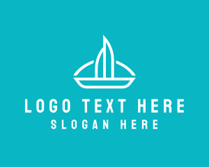 Sailor - Sailboat Travel Trip logo design